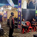 Unit Samapta Polsek Kuta Utara Amankan Turnamen Bola Volly Porba Cup IV