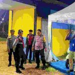 Cegah Gangguan Kamtibmas Polsek Kuta Utara  Patroli Sambamgi Pasar Rakyat