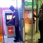 Pastikan Keamanan ATM, Samapta Polsek Abiansemal Sambangi Gerai ATM