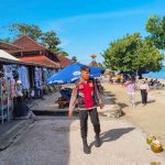 Polsek Kuta Selatan Perketat Pengamanan di Pantai Pandawa Saat Libur Lebaran