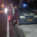 Strong Point Pada Jalur Sepi, Polsek Abiansemal Gelar Patroli Biru