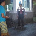 Sampaikan Pesan Kamtibmas, Blue Light Patrol Polsek Abiansemal Sambangi Villa Purama