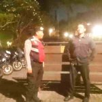 Patrol Susuri Jalan Batu Belig Unit  Samapta Polsek Kuta Utara  Amankan Aktifitas Wisata