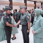 49 Orang Perwira Menengah Kodam Udayana Naik Pangkat