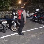 Unit Samapta Polsek Kuta Utara Blue Light Patrol Cegah Curanmor Di Kawasan Wisata Petitenget