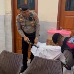 Polres Jembrana Sterilisasi Sejumlah Gereja Jelang Kenaikan Isa Almasih 2025
