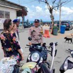 Hari Umanis Kuningan  Polsek Kuta Utara Amankan Kawasan Pantai.