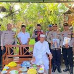 Kuatkan Tali Komunikasi, Kapolsek Dentim Sambangi Penglingsir Puri Ageng Pemayun Kesiman