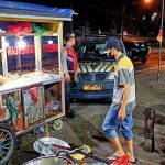 Dekatkan Diri Dengan Warga, Samapta Polsek Abiansemal Sambangi Pedagang Pasar Senggol