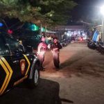 Polsek Kuta Utara Patroli Cegah Kejahatan Di Sepanjang Jalan Gatsu Barat