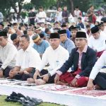 Pangdam IX/Udayana Shalat Idul Adha Bersama Ribuan Umat Islam di Denpasar*