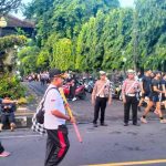 Polres dan Polsek Klungkung Amankan Kegiatan Jalan Sehat Berhadiah PPAD Klungkung