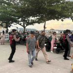 Unit Samapta Polsek Nusa Penida Laksanakan Pengamanan di Pelabuhan Banjar Nyuh