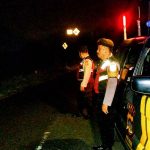 Cegah Kejahatan Jalanan, Polsek Abiansemal Perketat Patroli Subuh Di Jalur Sepi