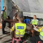Polsek Klungkung Bersinergi dengan Bakamda Amankan Turnamen Bola Volly.