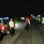 Cegah Gangguan Kamtibmas, Polsek Abiansemal Patroli Subuh Di Jalur Semana Mambal