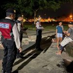 Jaga Kondusifitas Kamtibmas Sat Samapta Polres Klungkung Rutin Gelar Patroli Malam “Blue Light Patrol”