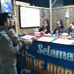 Polsek Abiansemal Amankan Jalannya Babak 6 Besar Turnamen Voli Puber Cup 1