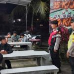 Jaga Situasi Kondusif, Polsek Petang Sisir Lokasi Usaha Lewat Patroli Malam