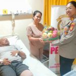 Kapolsek Benoa Bersama Pengurus   Bhayangkari  Lakukan Kunjungan Anjangsana.