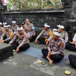 Bakti Religi Polsek Denpasar Selatan Sambut Hari Bhayangkara ke-79