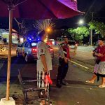 Giatkan Blue Light Patrol, Sat Samapta Polres Badung Atensi Jalur Utama