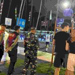 Polsek Nusa Penida Bersinergi dengan Babinsa Amankan Turnamen Bola Volly Cristalbay Cup II.