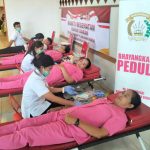 Polsek Benoa Gelar Bhakti Kesehatan Donor Darah Menyambut Hari Bhayangkara ke-79.