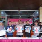 Kapolres Klungkung Pimpin Konferensi Pers Ungkap Kasus Kejahatan Seksual Terhadap Anak
