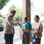 Giat Minggu Kasih, Polres Klungkung Ajak Masyarakat Jaga Keamanan