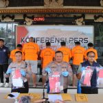 Tak Sampai Sebulan, Polres Badung Bekuk 6 Tersangka Narkoba