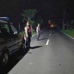 Rutin Patroli Subuh, Polsek Abiansemal Atensi Jalur Sepi Lewat Kegiatan Strong Point