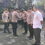 Apel Pagi Polsek Densel Dirangkaikan dengan Syukuran Kenaikan Pangkat Personel