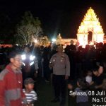 Kapolsek Mengwi Pimpin Pengamanan Parade Barong Ket Duta Kabupaten Kota Se Bali