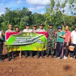 Penanaman Jagung Serentak di Pecatu, Kapolsek Kuta Selatan: Polri Komit Dukung Ketahanan Pangan Nasional