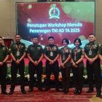 Pendam IX/Udayana Raih Peserta Terbaik dalam Workshop Penulisan Dispenad