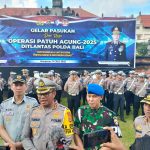 Gelar Ops Patuh Agung-2025 Dirlantas Polda Bali Himbau Masyarakat Selalu Patuhi Peraturan Lalulintas