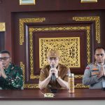 Kapolres Dampingi Bupati Klungkung dalam Pertemuan Terkait Permasalahan Irigasi Subak Tohpati.