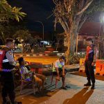 Cegah Gangguan Kamtibmas, Samapta Polres Klungkung Intensifkan Blue Light Patrol