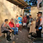 Jalin Komunikasi dan Edukasi Kamtibmas, Kapolsek Dentim Temui Tim Teknis Proyek Jogging Track Bajra Sandi