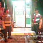 Samapta Polsek Mengwi Laksanakan Blue Light Patrol dikawasan Kantor BPD Beringkit Cegah Gangguan Kamtibmas
