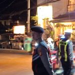 Polsek Kuta Utara Patroli Malam Minggu Ciptakan Rasa Aman Di Jalur Wisata
