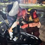 Kapolsek Dentim Pimpin Langsung Patroli Malam Minggu, Pastikan Wilayah Aman Terkendali