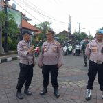 Kapolsek Mengwi Pimpin Pengamanan Gladi Bhiseka Puri Mengwi