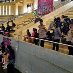 Polsek Klungkung Amankan Semi Final Liga Futsal Pelajar Gianyar 2025 di GOR Swecapura