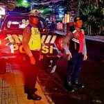 Beri Rasa Aman  Wisatawan UKL Polsek Kuta Utara Patroli Susuri Beat Selatan