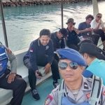 Polairud Polres Klungkung Patroli Gabungan di Perairan Nusa Penida.
