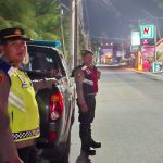 UKL Polsek Kuta Utara Amankan Aktipitas Wisata Di Sepanjang Jalan Berawa