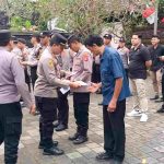 Polsek Denpasar Selatan Gelar Apel Pagi dan Syukuran HUT Bhayangkara ke-79