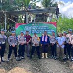 Sipropam Polres Klungkung Tanam Jagung Dukung Ketahanan Pangan di Desa Manduang